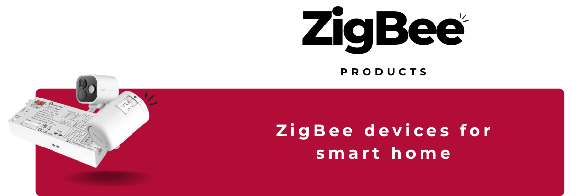 Baner - ZigBee produkty EN
